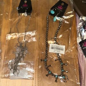 Mixed lot of 60 assorted paparazzi jewelry earrings,bracelets, necklaces, new